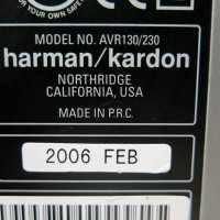 Harman Kardon AVR 130, снимка 9 - Ресийвъри, усилватели, смесителни пултове - 44223722