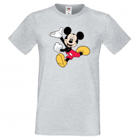 Мъжка тениска Mickey Mouse 5 Подарък,Изненада,Рожден ден, снимка 5 - Тениски - 36576314