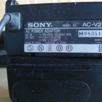 Sony AC-V25 AC Power Adapter Handycam 8mm Video -ЗАРЯДНО , снимка 7 - Батерии, зарядни - 42895104