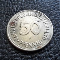 Стара монета 50 пфенига 1969 г. буква  F - Германия  - топ цена !, снимка 11 - Нумизматика и бонистика - 42402355