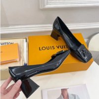 Елегантни обувки на ток LOUIS VUITTON (35-40) - реплика, снимка 2 - Дамски елегантни обувки - 39609609