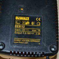 Dewalt DE 9112  зарядно , зарежда от автомобил, снимка 4 - Винтоверти - 33771246