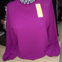 нови блузки с перлички в два цвята, снимка 11 - Ризи - 38901363
