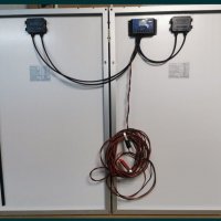 Мощен Соларен куфар 240W 12v фотоволтаичен панел къмпинг каравана , снимка 2 - Къмпинг осветление - 31186949