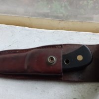 Нож Puma Solingen с оригинална кожена кания Пума Солинген, снимка 5 - Антикварни и старинни предмети - 37109332