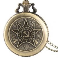 Джобен винтидж кварцов часовник СССР, снимка 4 - Други ценни предмети - 32188649