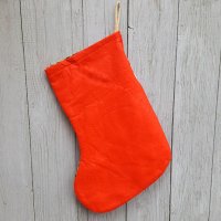 1834 Голям коледен чорап за украса или подаръци Дядо Коледа и Снежко, снимка 3 - Декорация за дома - 30786012