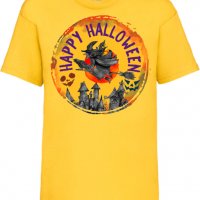 Детска тениска Halloween 08,Halloween,Хелоуин,Празник,Забавление,Изненада,Обичаи,, снимка 8 - Детски Блузи и туники - 38156609
