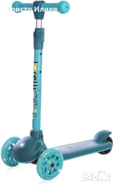 Тротинетка Lorelli - Tamtam със светещи гуми 3 цвята, снимка 1