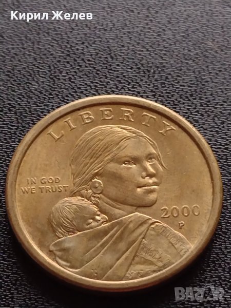 Монета 1 долар 2000г. САЩ Сакагавеа долар за КОЛЕКЦИЯ 38026, снимка 1