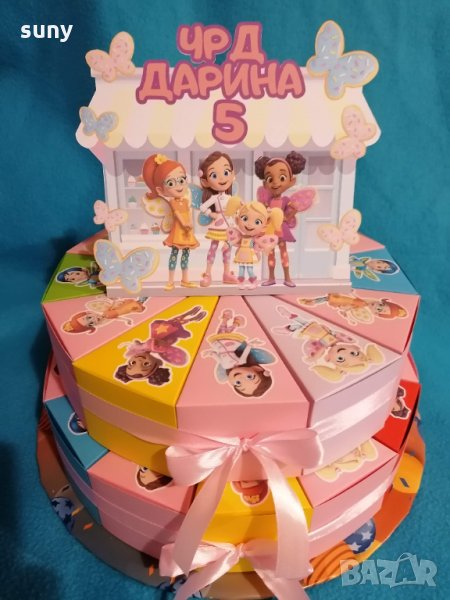 Картонена торта Кафенето на Масленка, снимка 1