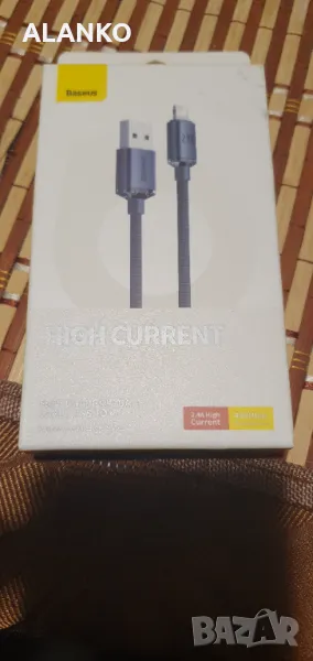 Качествен кабел за данни Baseus за iPhone, снимка 1