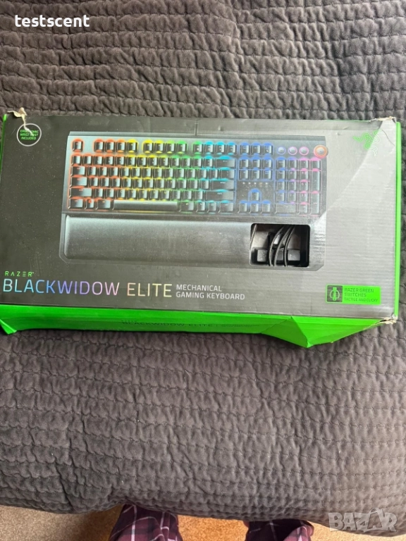 Механична геймърска клавиатура Razer BlackWidow Elite отлично състояние gaming keyboard, снимка 1