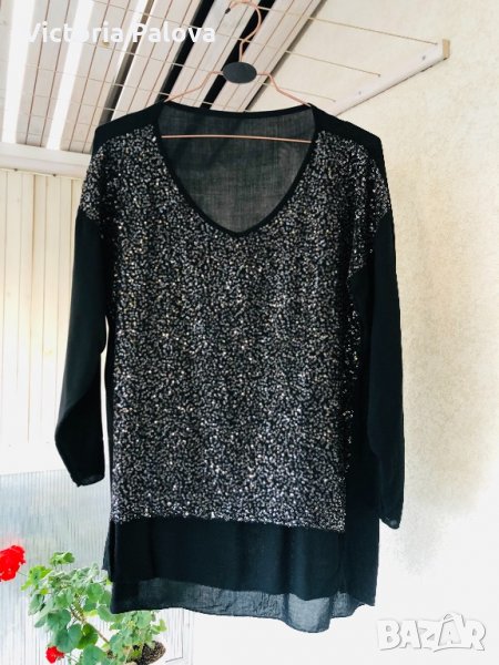 🇮🇹 Красива блуза за парти Италия, снимка 1