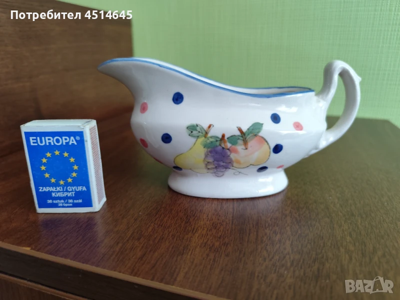 Красива сосиера от керамика , снимка 1