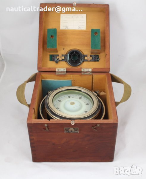 108 Магнитен корабен компас, снимка 1