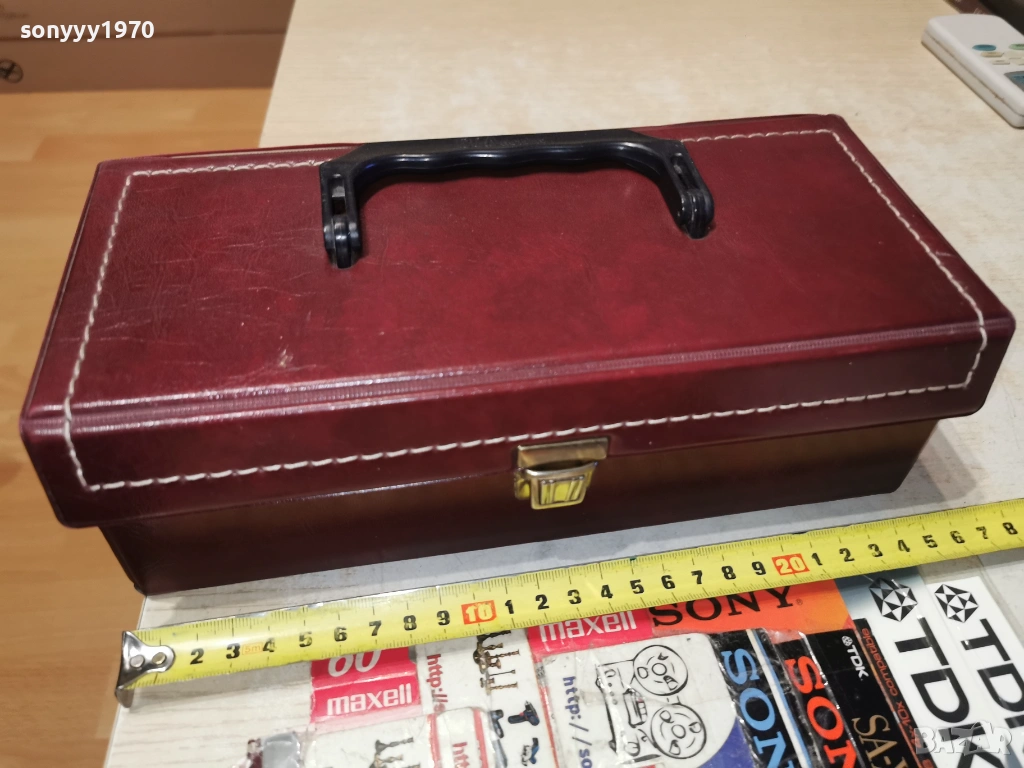 КОЖЕН КЕЙС ЗА 15 КАСЕТИ 2501262038, снимка 1