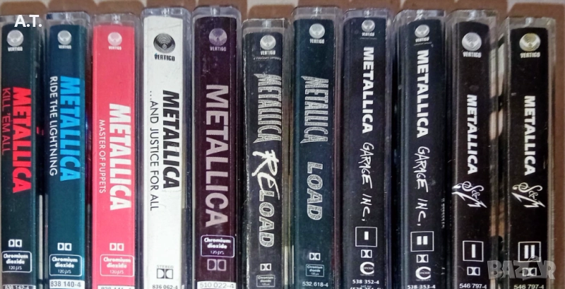 ОРИГИНАЛНИ КАСЕТИ METALLICA, снимка 1