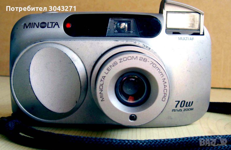 Minolta Riva Zoom 70W - АПАРАТ С УПЪТВАНЕ, снимка 1