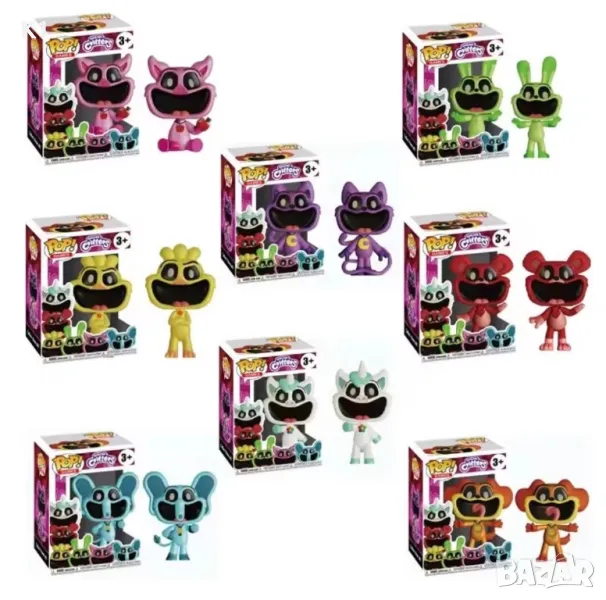 Funko Pop фигурки Smiling Critters Cat Nap, Катнап, CatNap, снимка 1