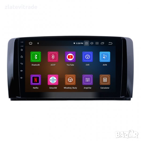 MERCEDES-BENZ R CLASS R300/R350 2006-2013 - 9'' АНДРОИД НАВИГАЦИЯ/9127, снимка 1