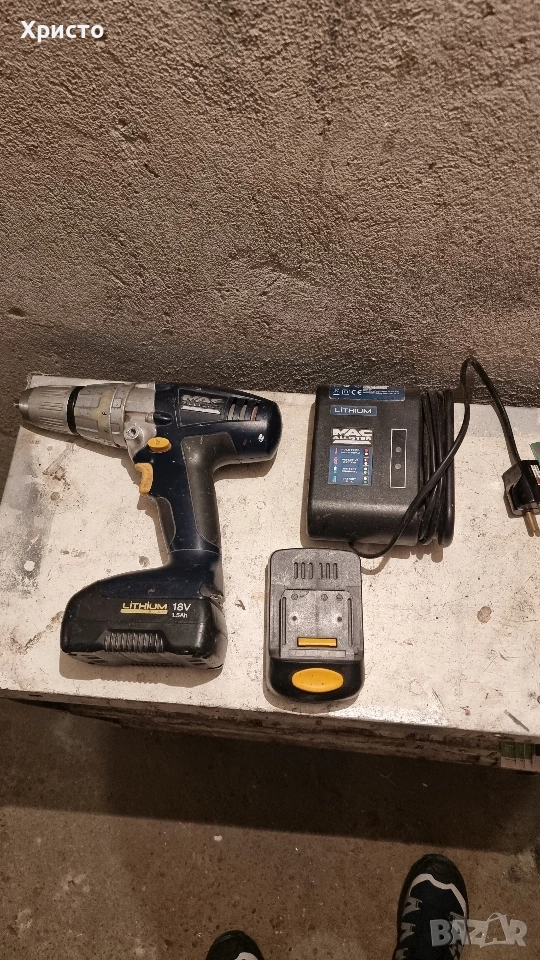 ударен винтоверт mac mhd 18li, снимка 1