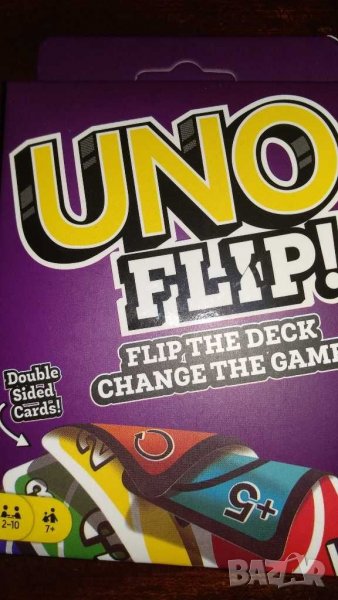 Новuте карти Уно Флип\UNO flip, снимка 1