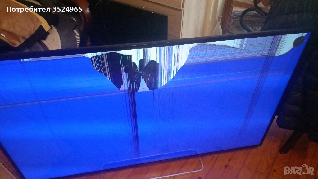 тв.тошиба 55 инча.счупена матрица, снимка 1