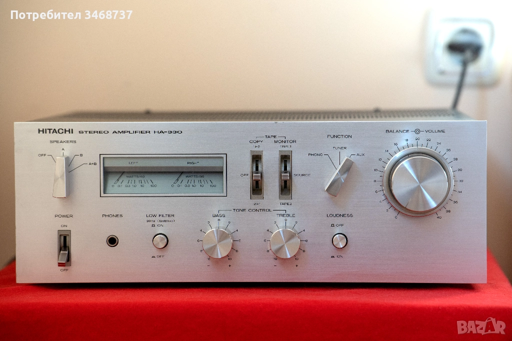Усилвател HITACHI HA-330, снимка 1