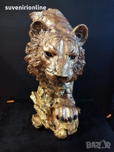 Декоративна статуетка тигърска глава , снимка 1