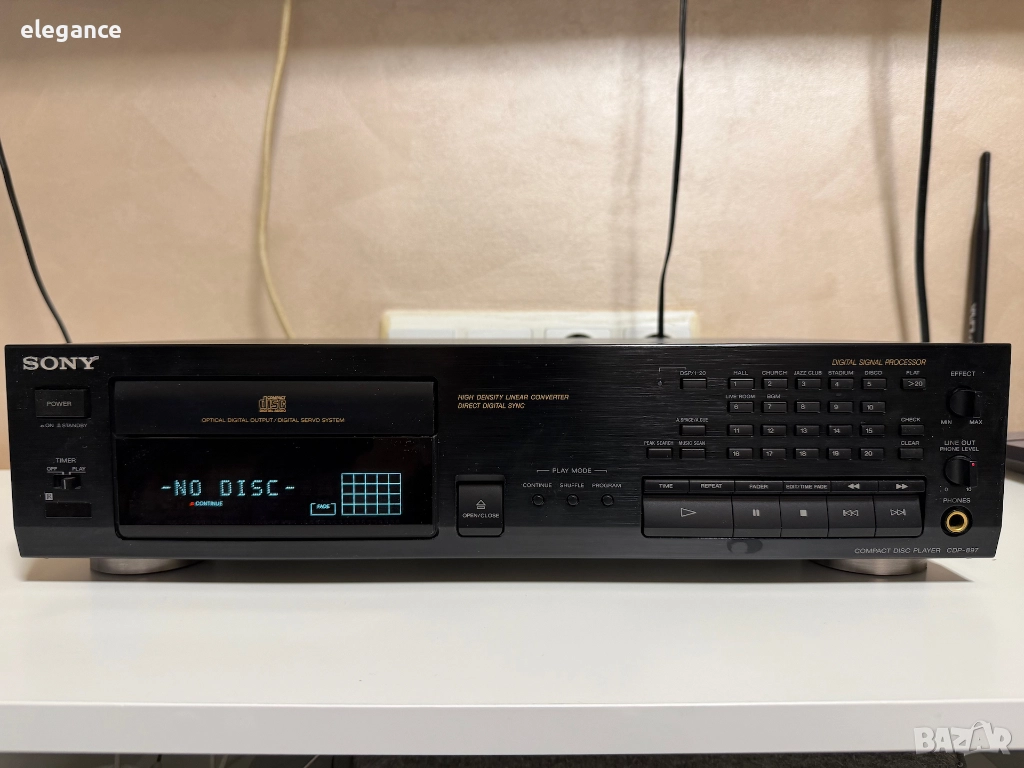 CD плейър Sony CDP-897, снимка 1