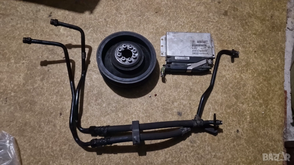 тръби масловод скоростна кутия автомат 2.5 180 AKE АУДИ AUDI A4 B6 Б6, снимка 1