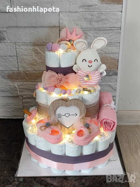 Торта от памперси , снимка 1