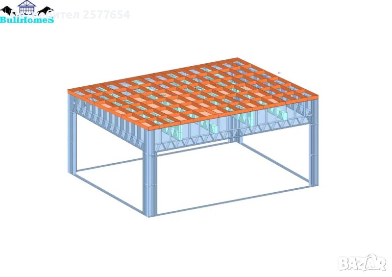 Хале,Халета,Складове,Навеси - 42м², снимка 1