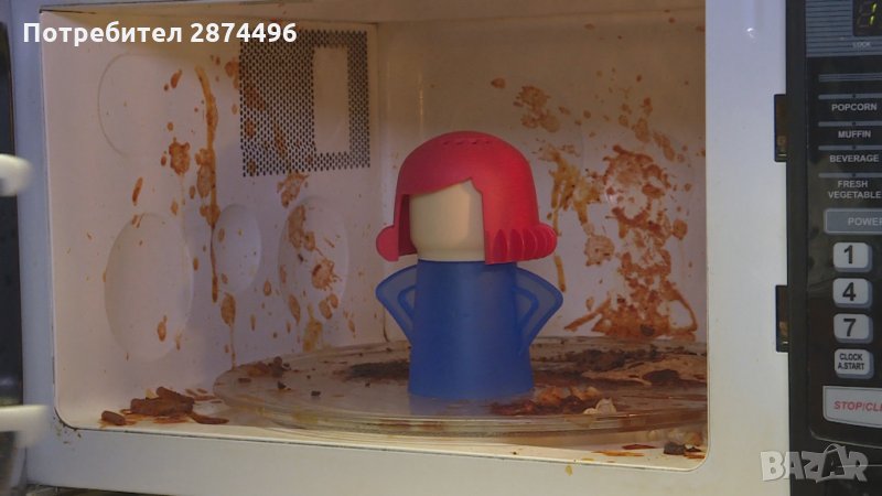 Уред за почистване на микровълнова фурна Angry Mama, снимка 1