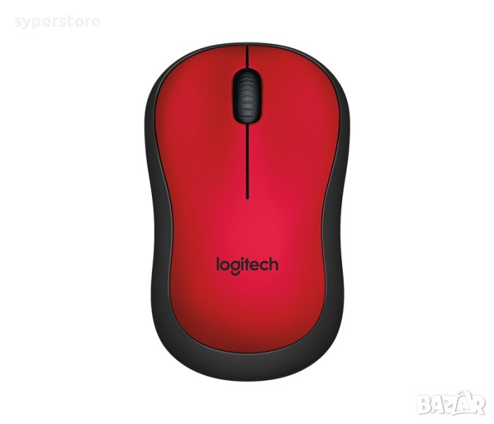 Мишка Безжична Logitech WL 910-004880 1000dpi 3btn Червено Черна Оптична Silent, снимка 1