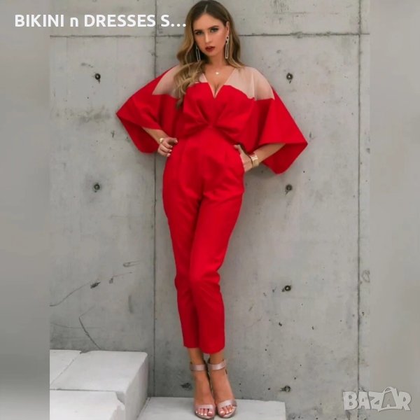 Червен гащеризон дълъг , снимка 1