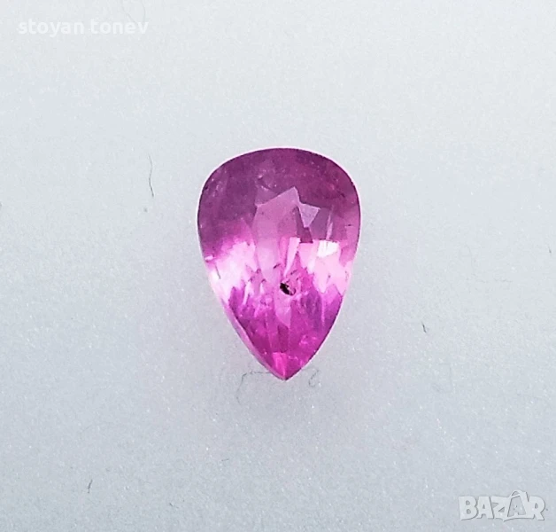 Ултра рядък Махеинге шпипел в неоново розово 0.52кт.! Нов!, снимка 1