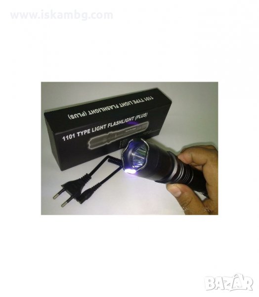 LED ФЕНЕР, ПОЛИЦЕЙСКИ С ЕЛЕКТРОШОК TYPE - код 1101 , снимка 1