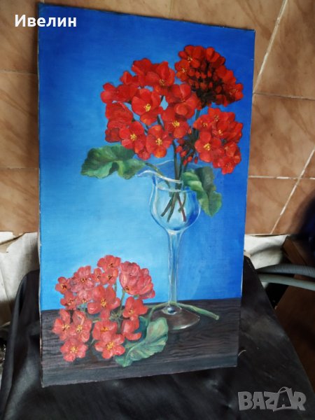 картина-цветя, снимка 1