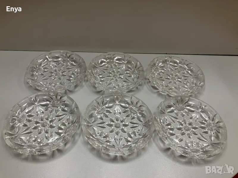 Стъклени чинийки, снимка 1
