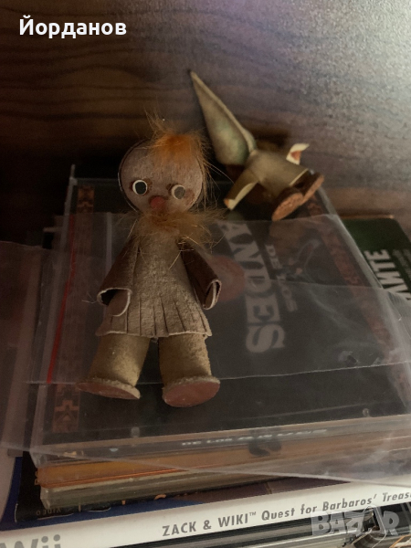 Стара детска играчка-кукла, снимка 1