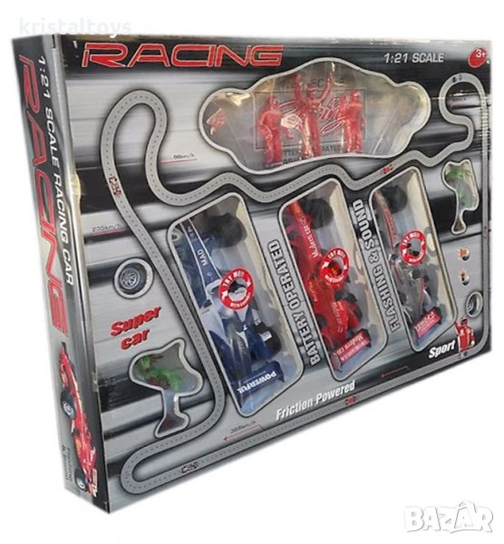 Детска играчка Комплект 3 броя формули с аксесоари, снимка 1