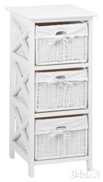 Кокетен скрин от масивна топола, снимка 1