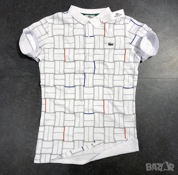 🐊 Lacoste мъжки тениски тип поло – Налични в 2 цвята – Размери от S до XXL, снимка 1