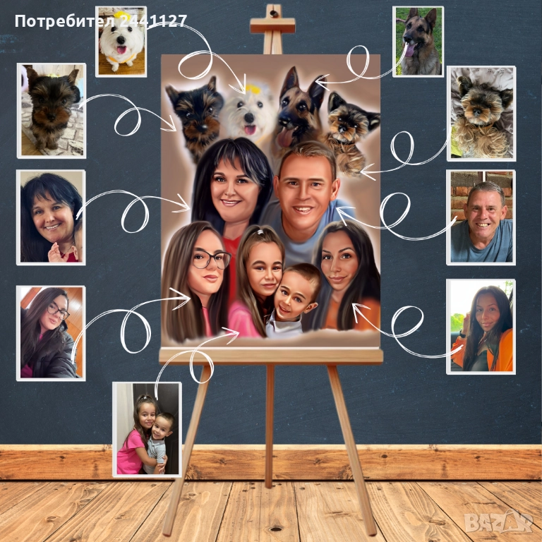 Дигитален портрет, снимка 1