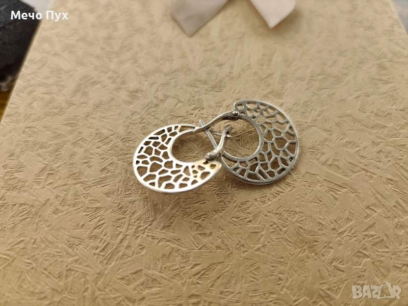 Сребърни обеци (175), снимка 1