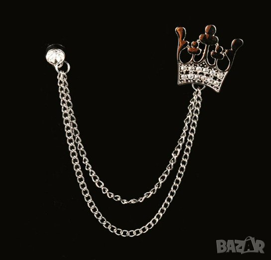 Брошка Корона, снимка 1