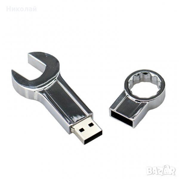 Флашка 32 гб. Гаечен ключ , флашка ключ , USB гайчен ключ, снимка 1