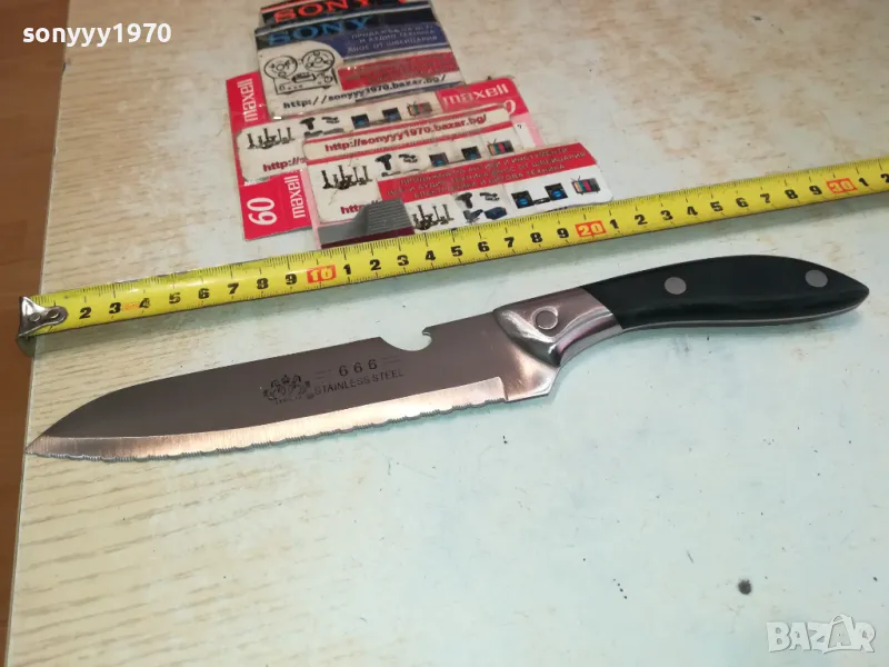 666 STAINLESS STEEL-НОЖ НОЖОВКА 1303251528, снимка 1